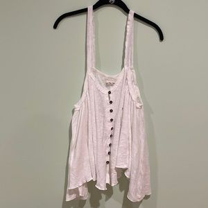 Free People white off the shoulder flowy top